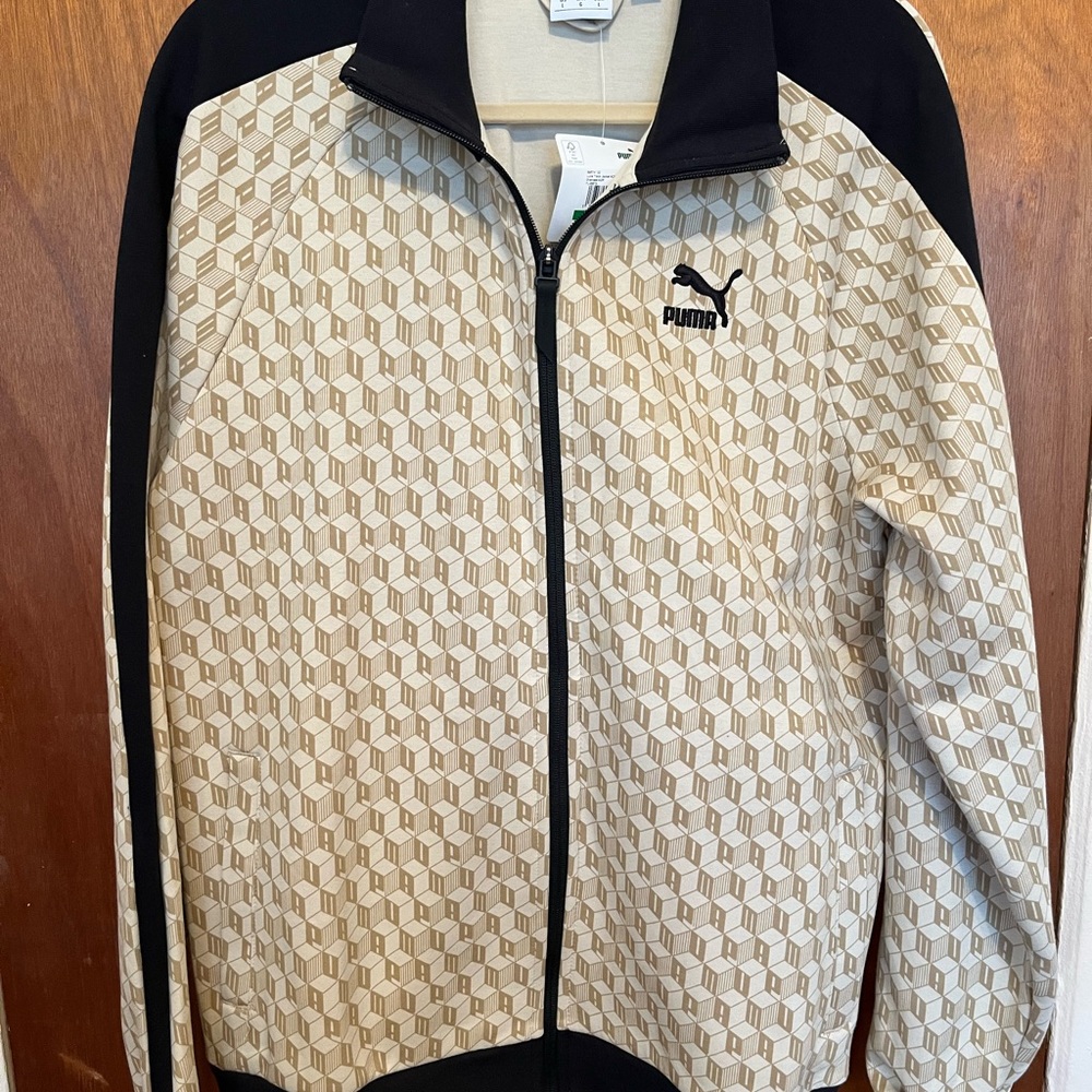 Puma Lux Track Jacket Mens Large with tags